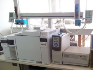 For sale a "as new" used Agilent GC-MS system; 7820 GC with split/splitless inlet, a turbo MS 5795C EI, computer with software and accessories.