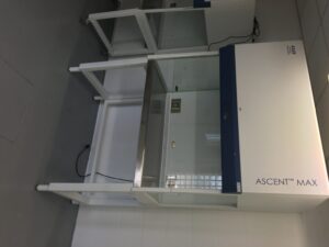 Offered for sale a used ductless fumehood, the ESCO Ascent Max. The former demosystem is offered at a sharp price.