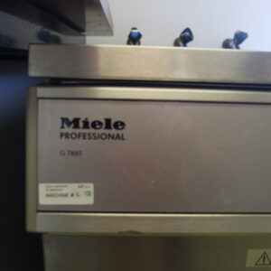 For sale a used Miele laboratory dishwasher, G7893 in excellent state.