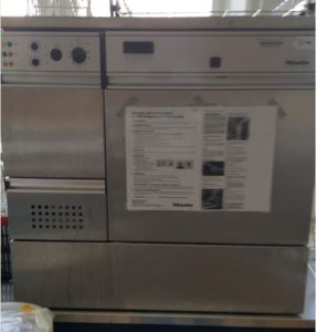 Used Miele-laboratory washer g-7735 including baskets for sale. System is in a good state