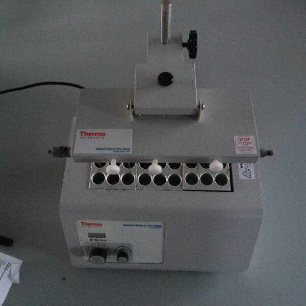 Used dry block heater with evaporation unit, ReactiTherm III SALE