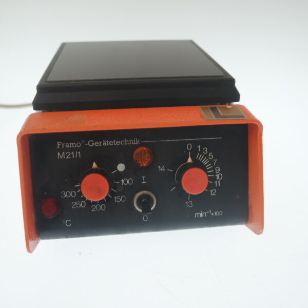 Used Framo Geratetechnik M21/1 magnetic stirrer with heater