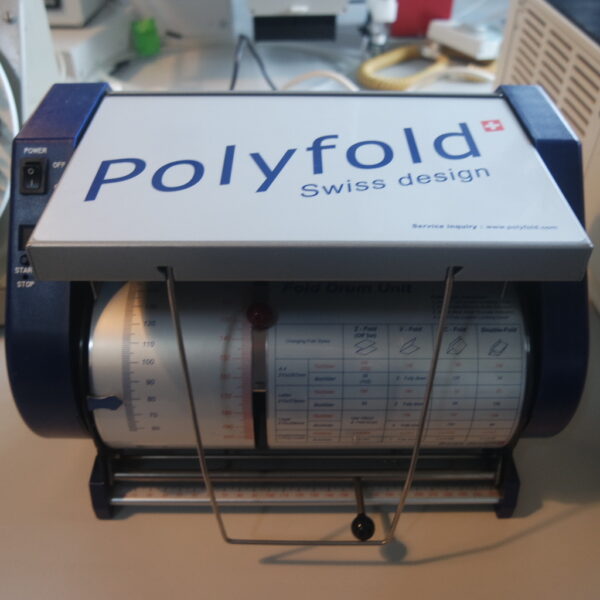 1082 - Tweedehands Welltec Polyfold papiervouwer
