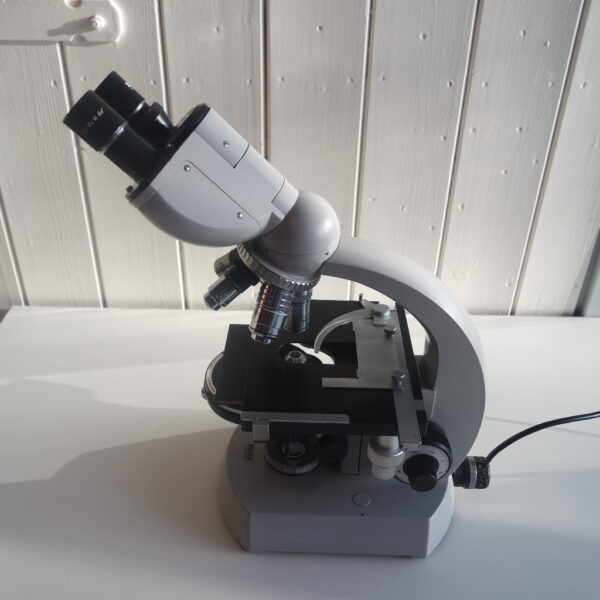 1141- Used Carl Zeiss binocular microscope 035954