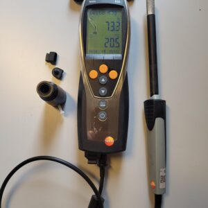 932,2 - Used Testo 635 Temperature and humidity measuring instrument with probe