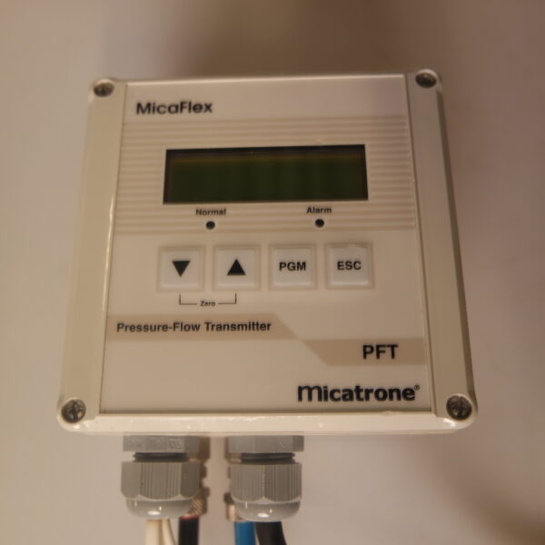 1193- Used MicaFlex PFT flow transmitter