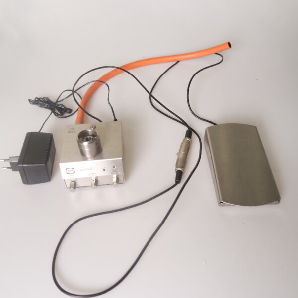 658 - Used Bunsen burner Lumos II with foot pedal ignition
