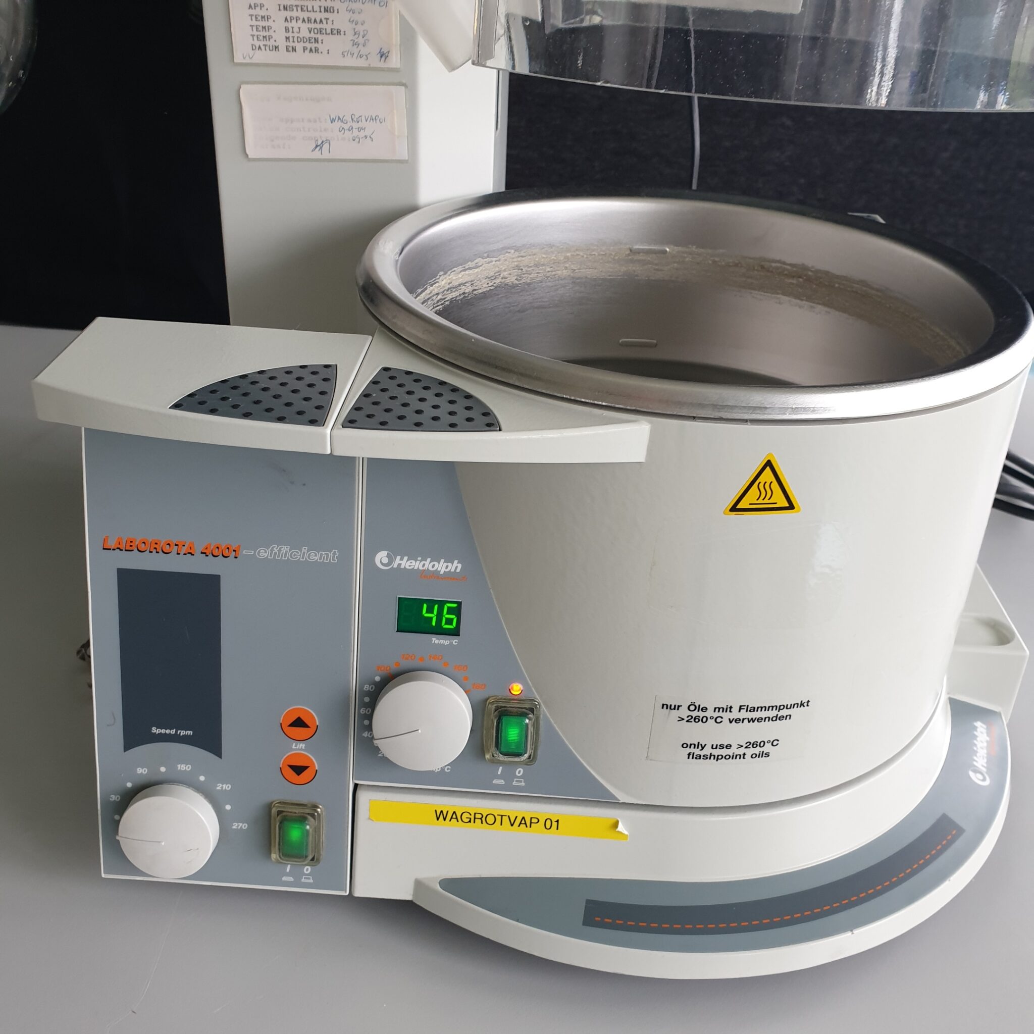 1502 Used rotary evaporator Heidolph Laborota 4001 SALE