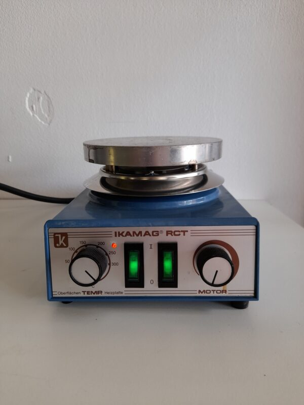 Used IKAmag RCT magnetic stirrer with heater