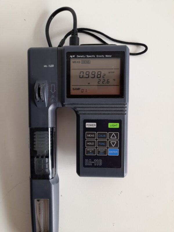 Used KEM Density meter DA-110