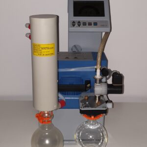 Used Vacuubrand MZ 2C diaphragm vacuum pump and CVC 2 controller