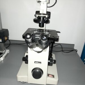 Used Nikon Diaphot TMD inverted microscope