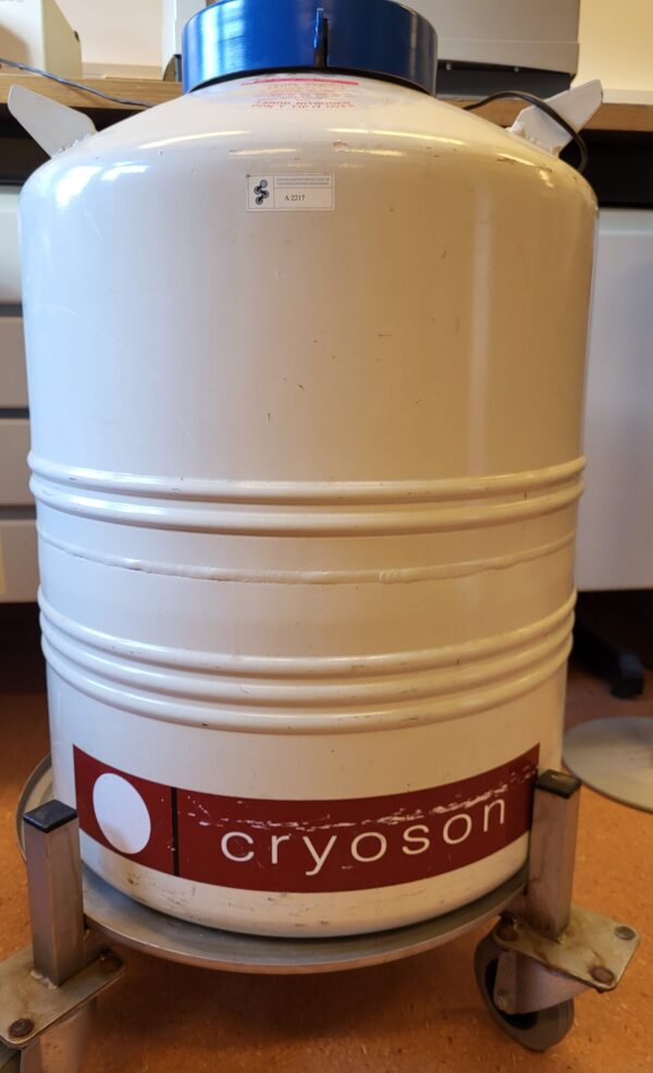 Used Cryoson BIOS-48 nitrogen container with level control