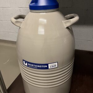 As new Worthington LD25 liquid nitrogen dewars
