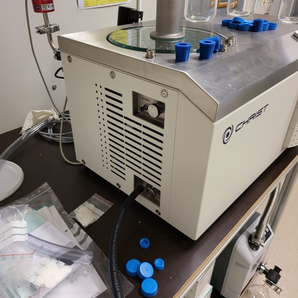 2166 As new Christ Lyophilisator/freeze dryer alpha 34 LSCbasic SALE