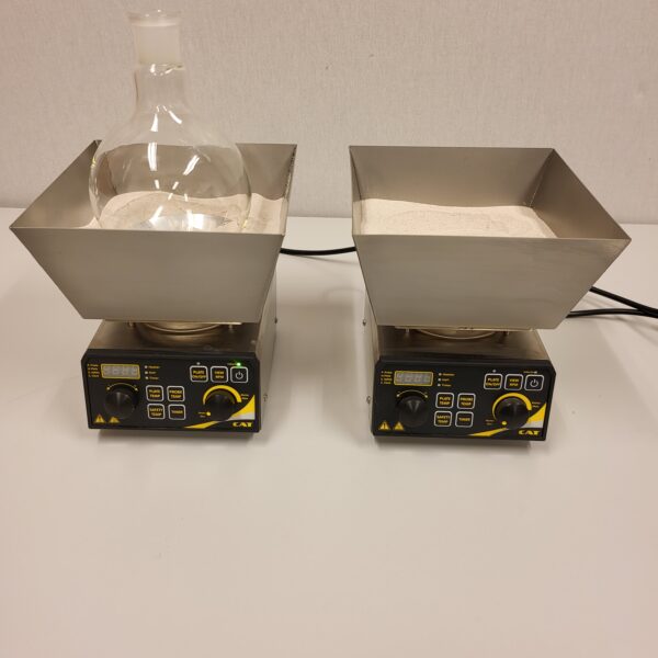 As new magnetic hotplate stirrers for round bottom-flasks