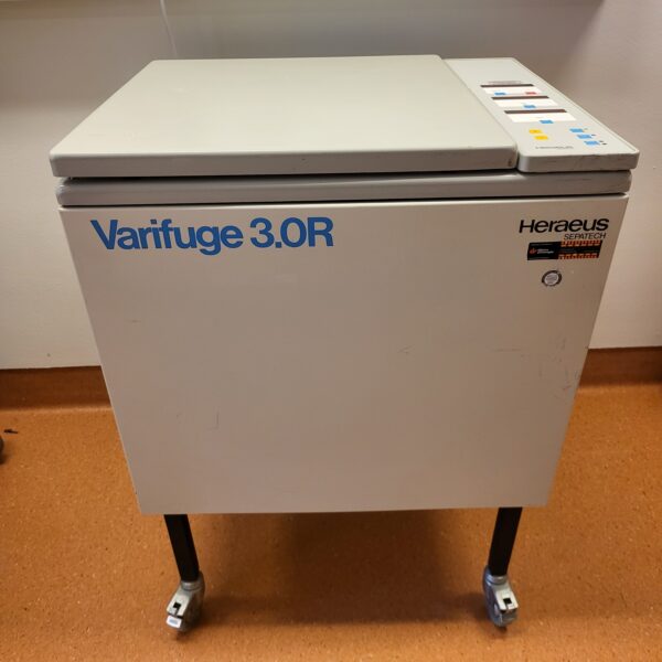 Used refrigerated centrifuge Heraeus Varifuge 3.0R