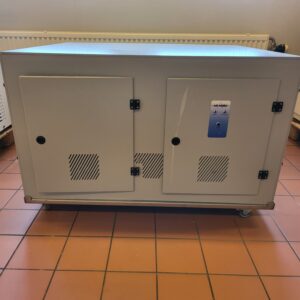 Used MS Noise DBL MS 40 noise reduction box for two vacuum pumps