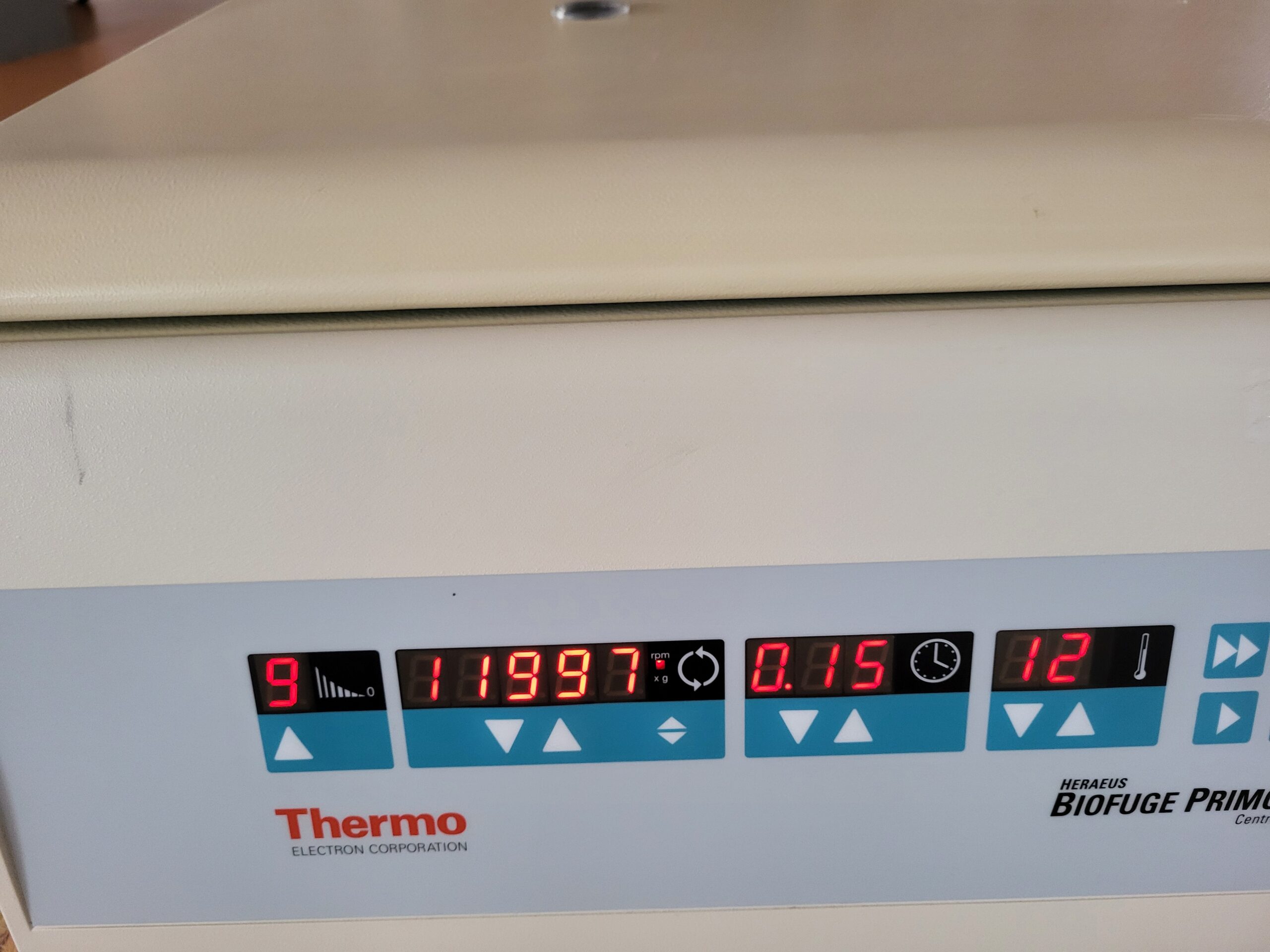 2523 - Used refrigerated centrifuge Biofuge primo R - Image 2