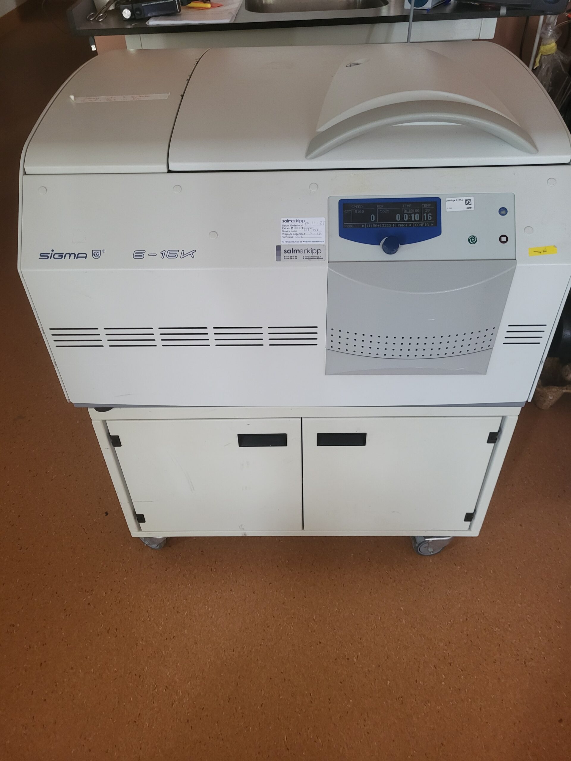 Tweedehands Sigma 6-16K Koelcentrifuge