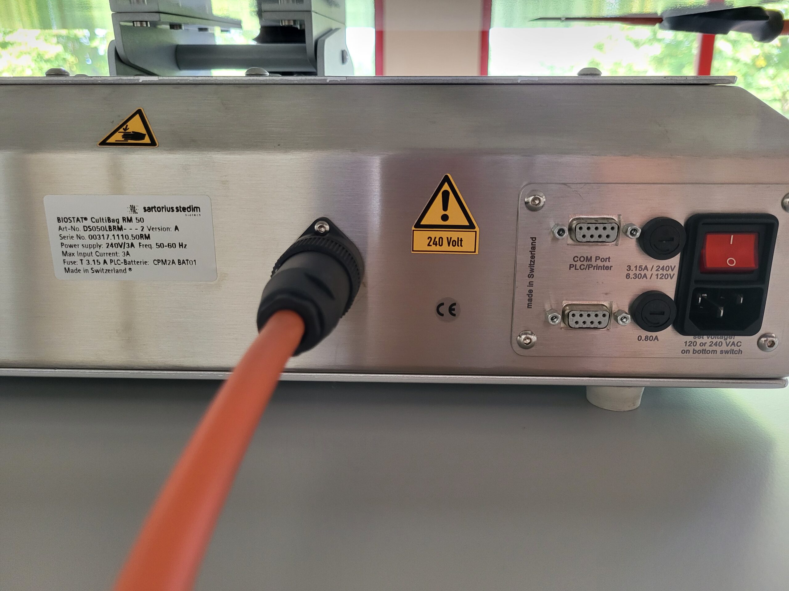 2518 - Used Sartorius Stedim BIOSTAT CultiBag RM 50 Rocking Bioreactor - Image 6