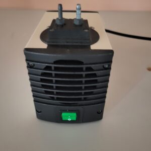 Used KNF chemically resistant oil-free diaphragm vacuum pump, LABOPORT N 86 KT.18, 5.5 l/min, 160 mbar, 230 V, in good operational condition, Price €250.
