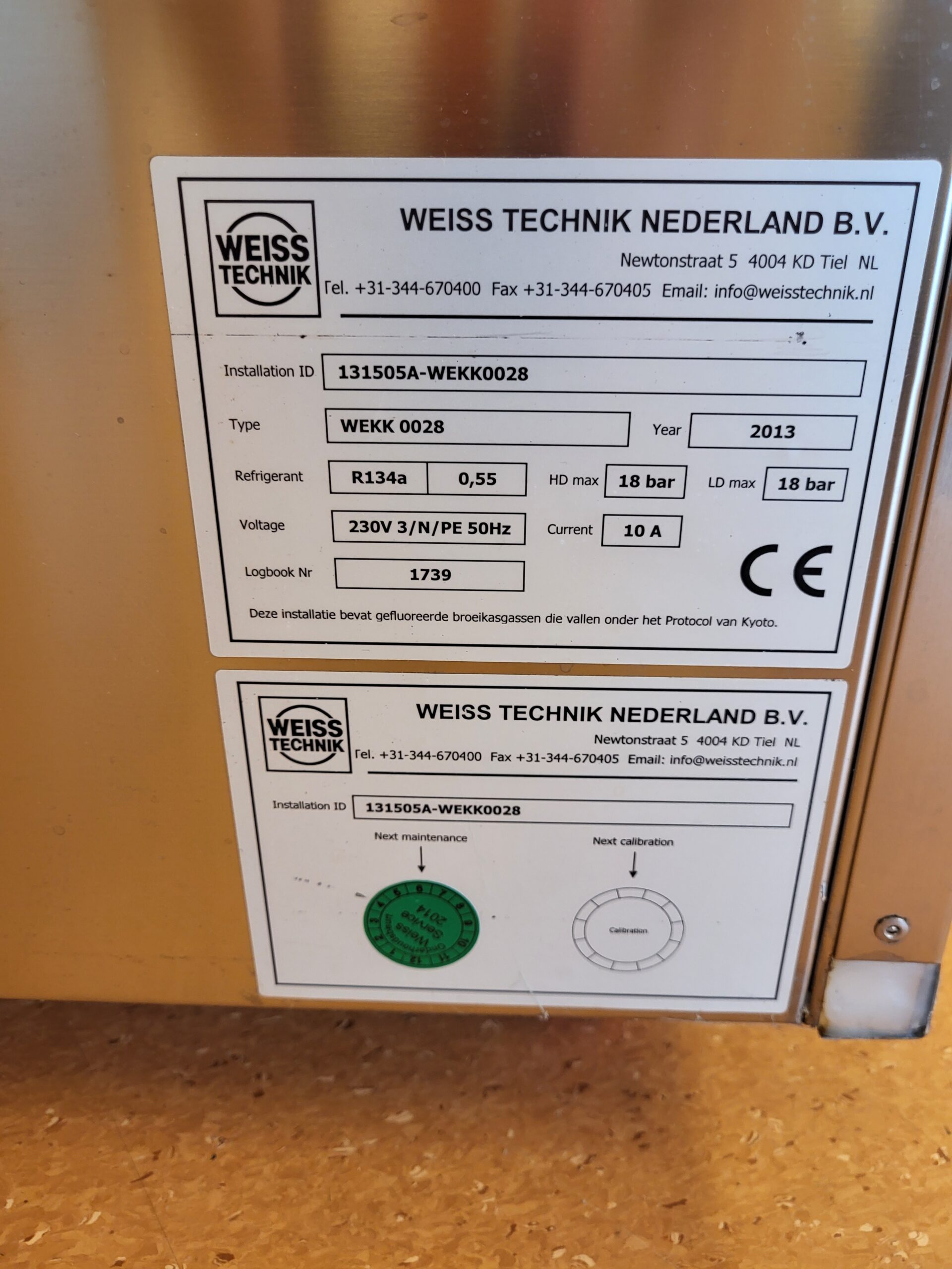 Used Weiss WEKK 0028 Climate Chamber - Image 2