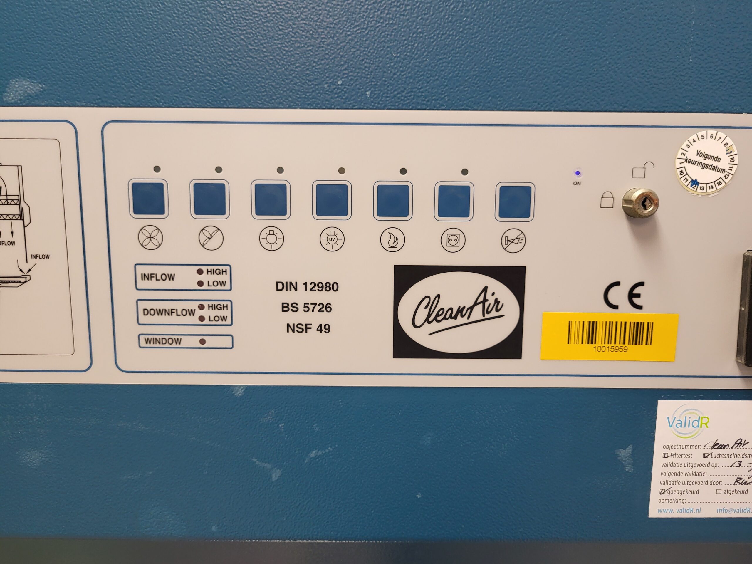 2598 - Used Clean Air CB/CE 6 Cytotoxic Safety Cabinet - Image 2